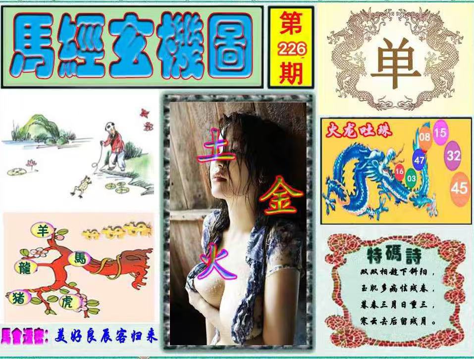 马经玄机