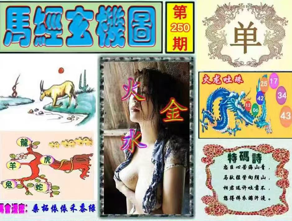 马经玄机